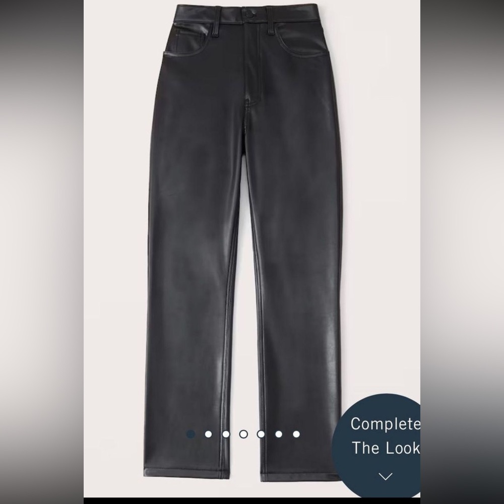 Abercrombie leather pants